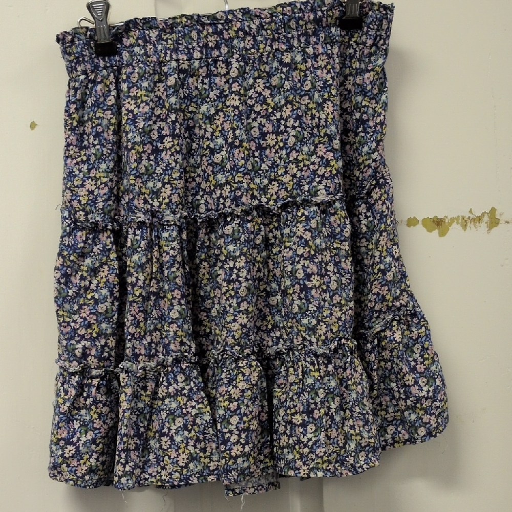 Cynthia Rowley Multicolor Floral Mini Skirt M
